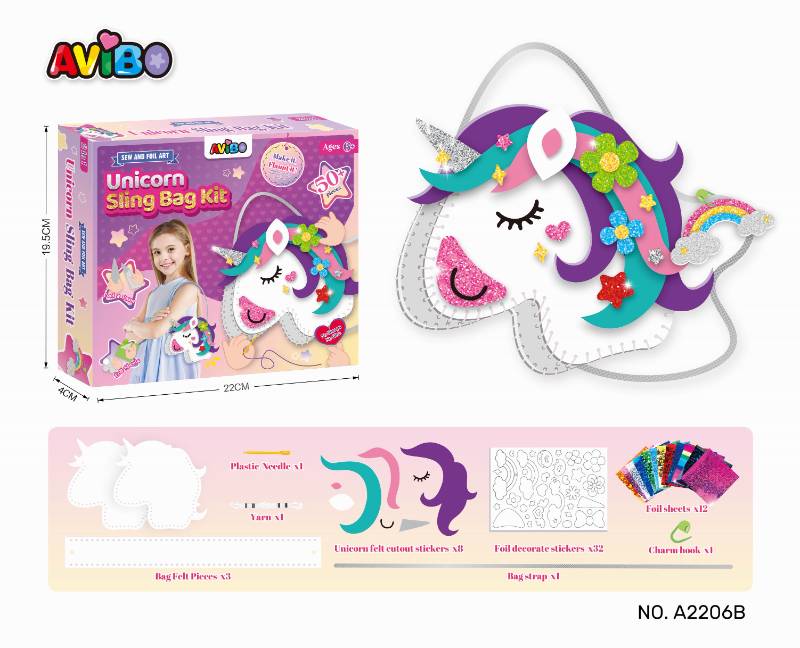 UNICORN FASHION SLING BAG KIT - A2206B
