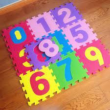 PLAY MAT 6MM 10X10 INCH 10 PCS  -  EM-10
