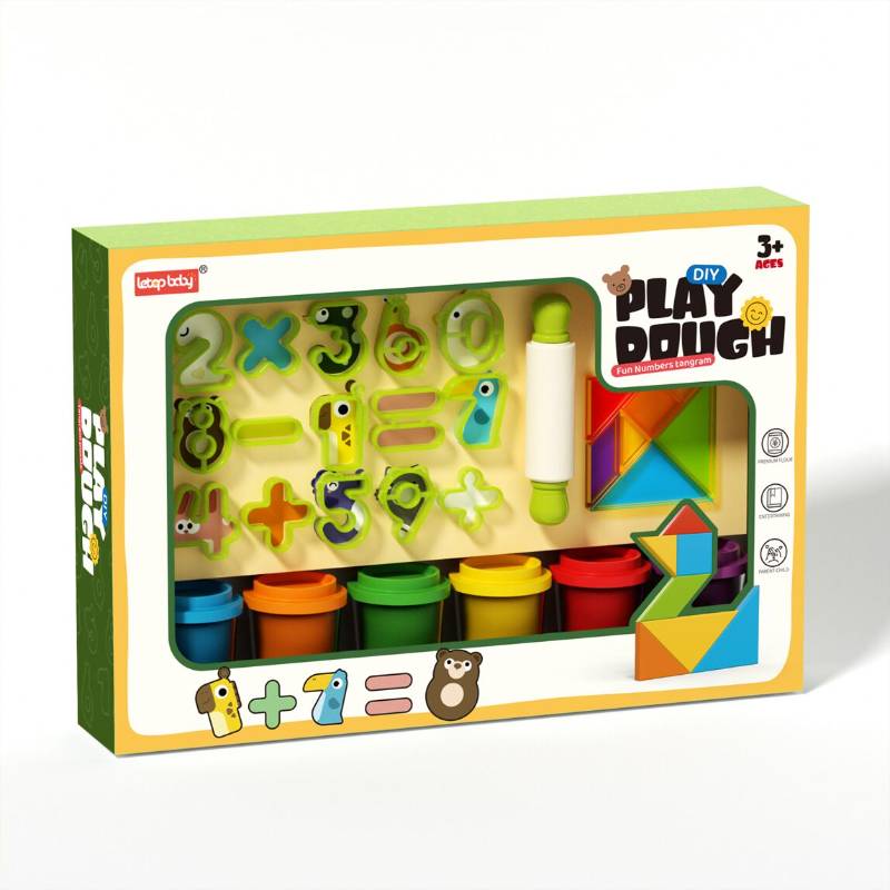 FUN NUMBER DOUGH PLAY SET - LT9021