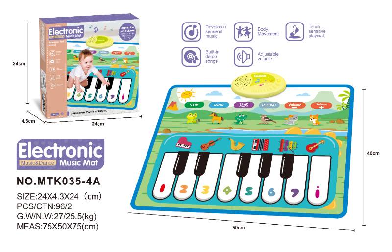 KEYBOARD MUSICAL GAME PAD - MTK035-4A
