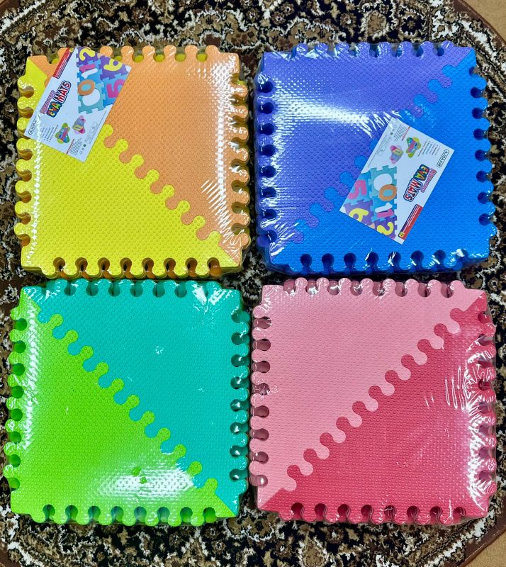 PLAY MAT 9MM 18X18 INCH 9 PCS - EM-25