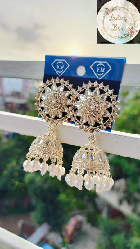 Kundan Jhumka earring🥀