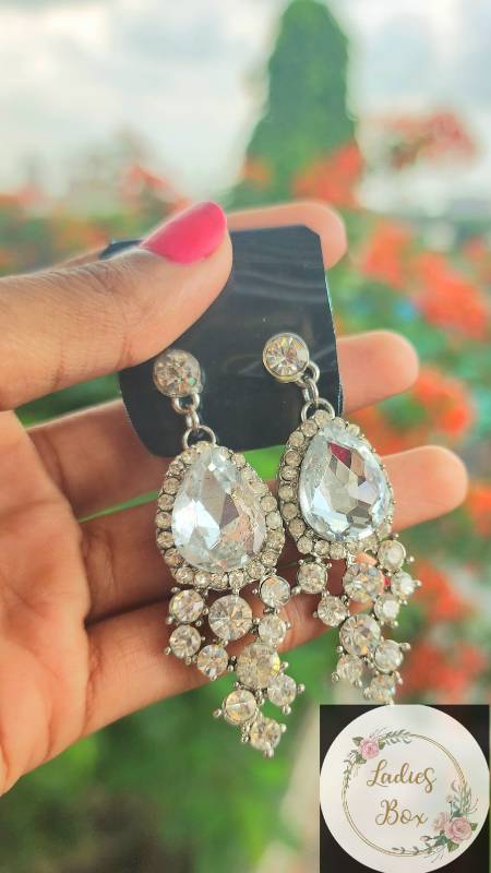 Rhinestone earring🍂