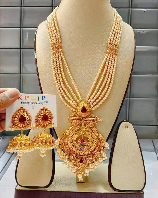 Gold Plated Pearl Shita👌