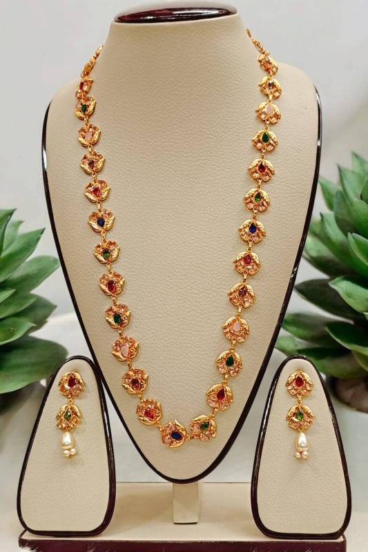 Meenakari Simple Sharee Chain👌