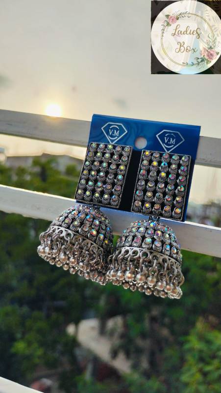 Oxidized Jhumka🌹