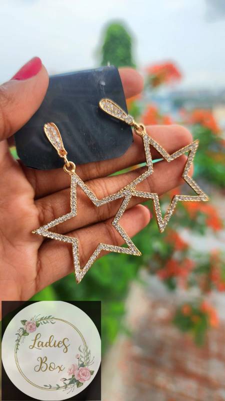 Star Earrings Dangle🌺