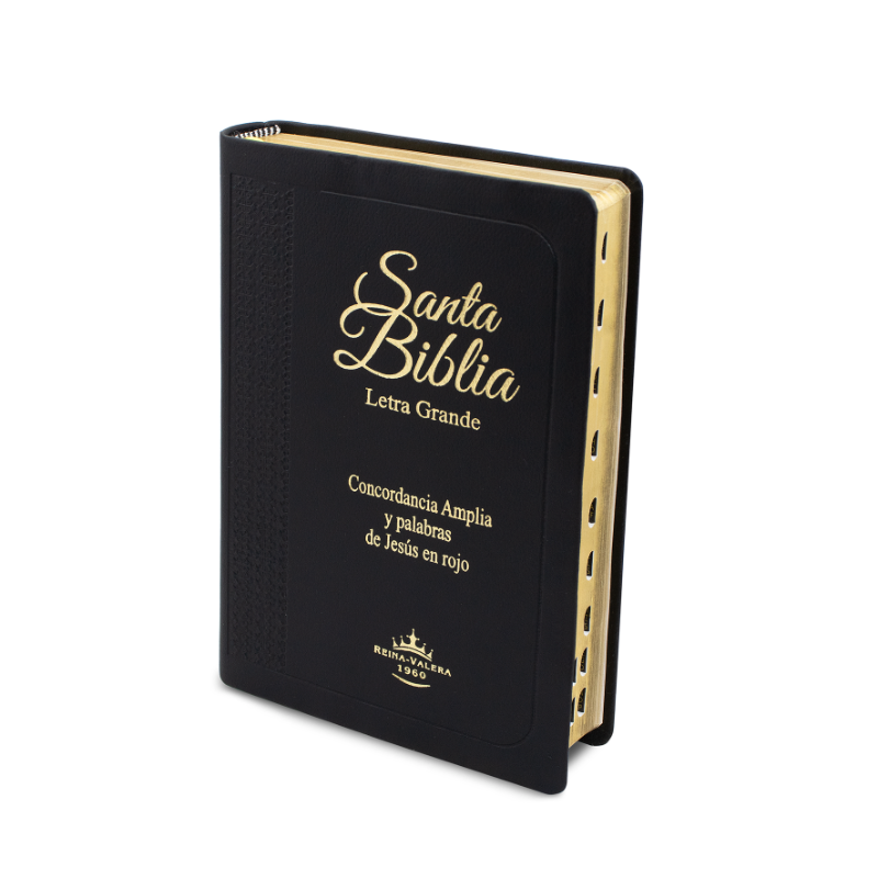 Biblia Reina Valera 1960 letra grande con índice