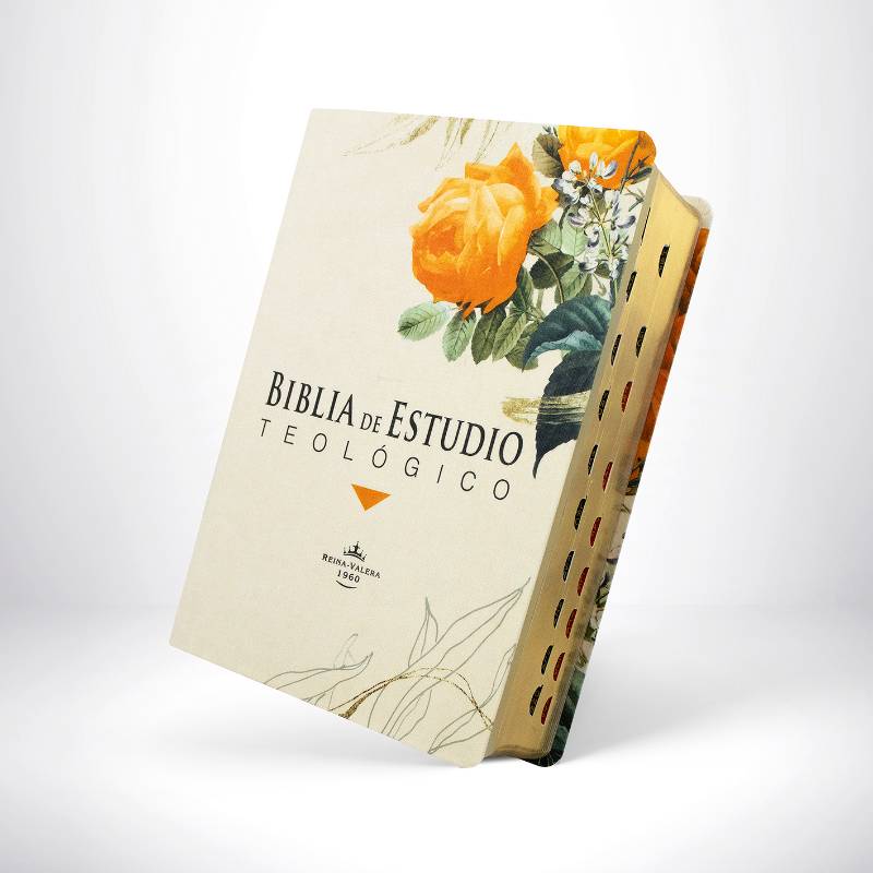 Biblia de Estudio Teológico Tapa Estampada