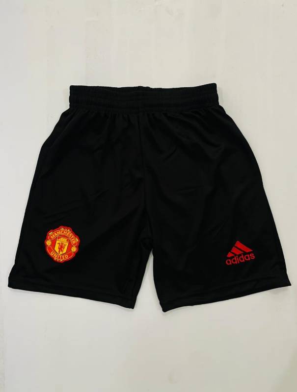MAN UNITED BLACK SHORTS