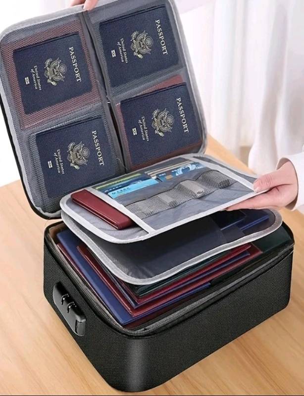 Bolso Organizador de Documentos con Cerradura