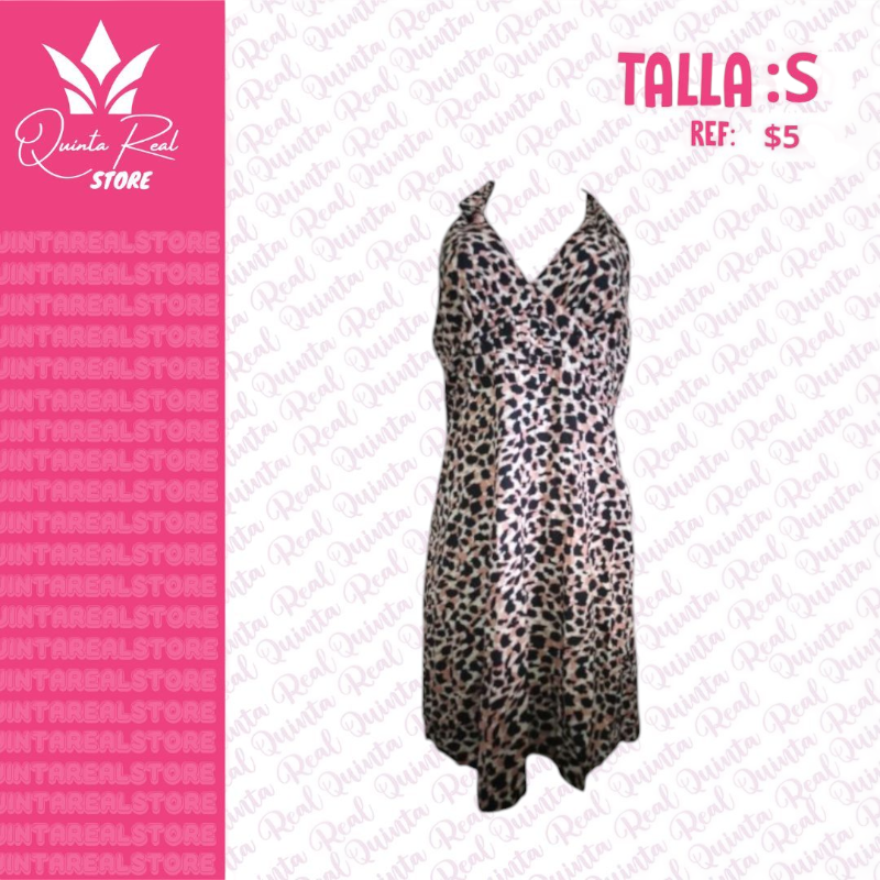 Vestido Animal Print