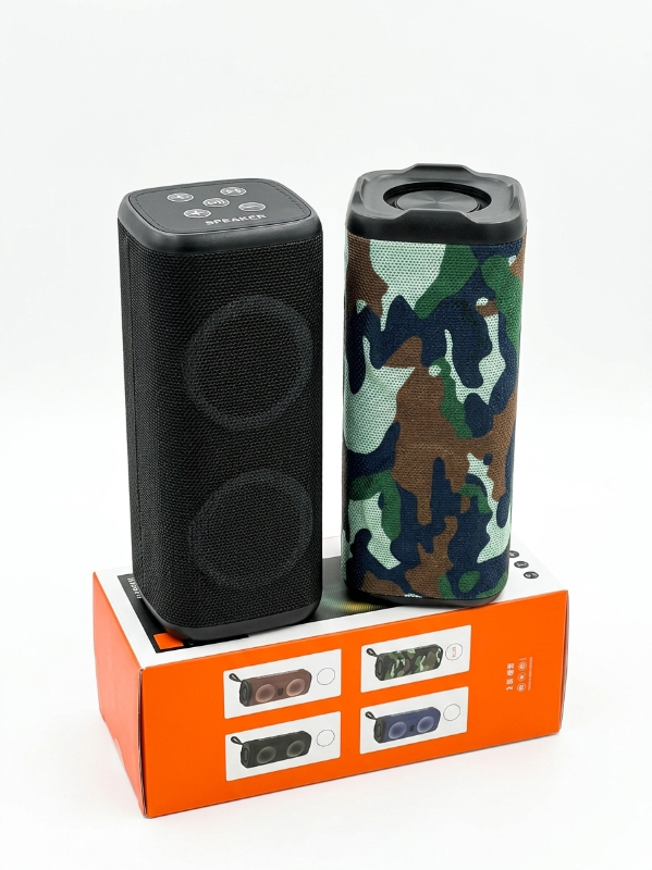 Mini corneta recargable portatil con luces