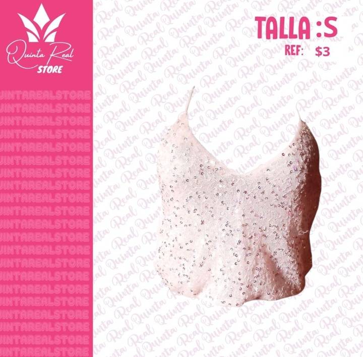 Blusa para dama con detalle de lentejuelas