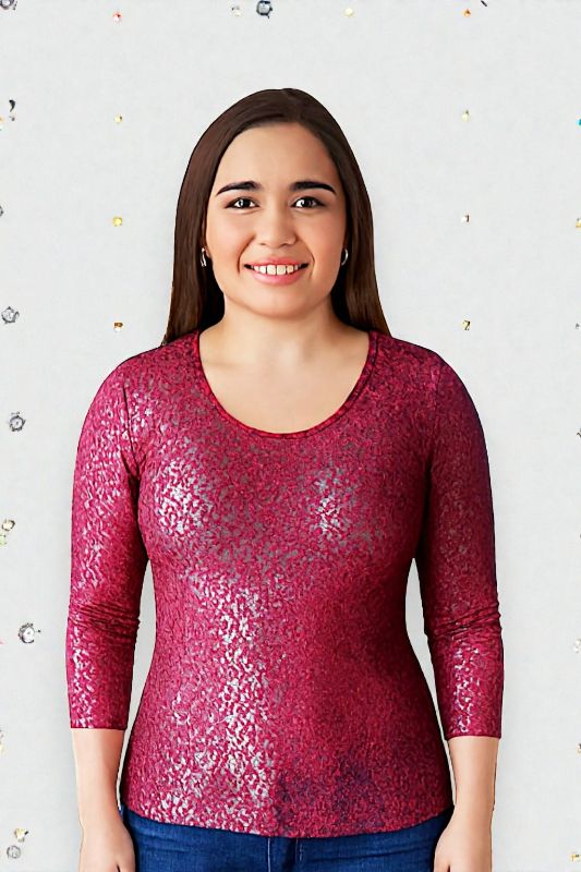 Blusa de maya transparente