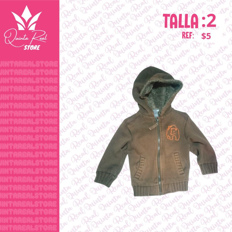 Chaqueta para niño con capucha