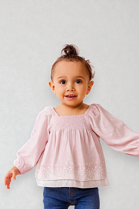 Blusa para niña Manga Larga