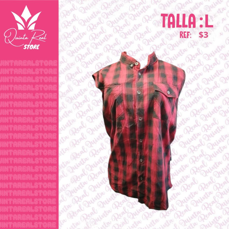 Camisa sin mangas para Dama