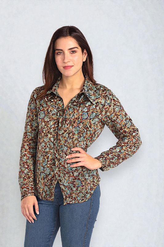 Camisa para Dama estampada