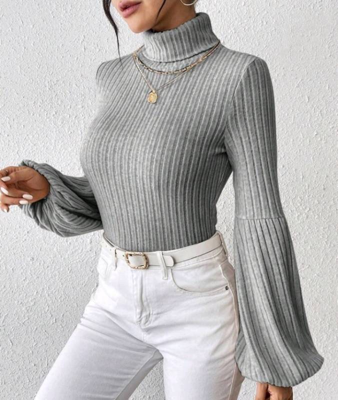 Sueter para dama con mangas acampanadas SHEIN
