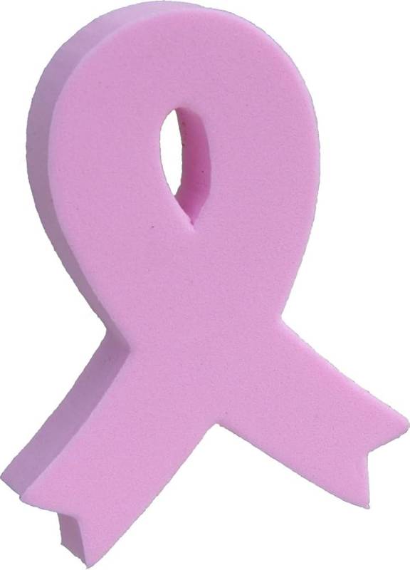 Topper para antena de carro prevencion contra el cancer de mamá