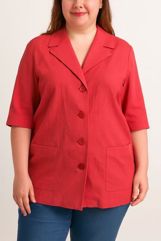 Chaqueta manga corta ejecutiva para Dama