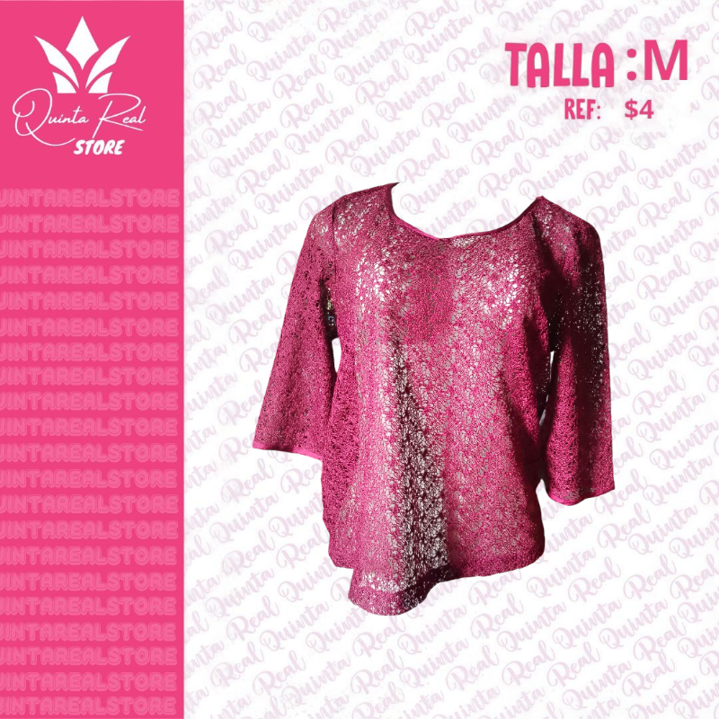 Blusa de maya transparente