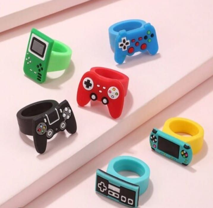 Anillos infantiles diseño de videojuegos