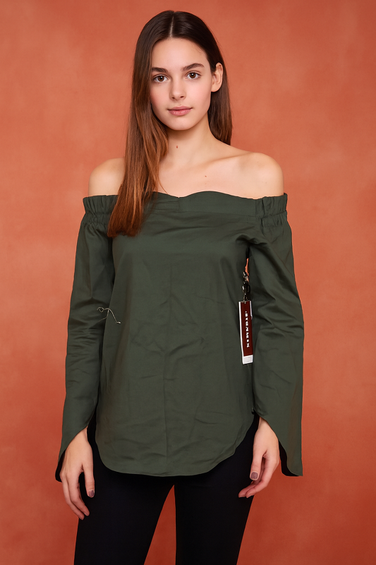 Blusa de hombros descubiertos