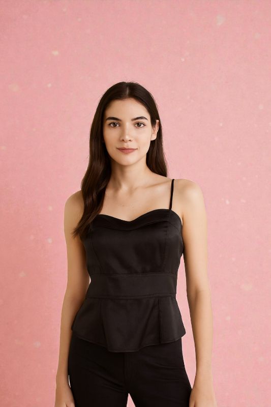 Blusa tipo corset para dama