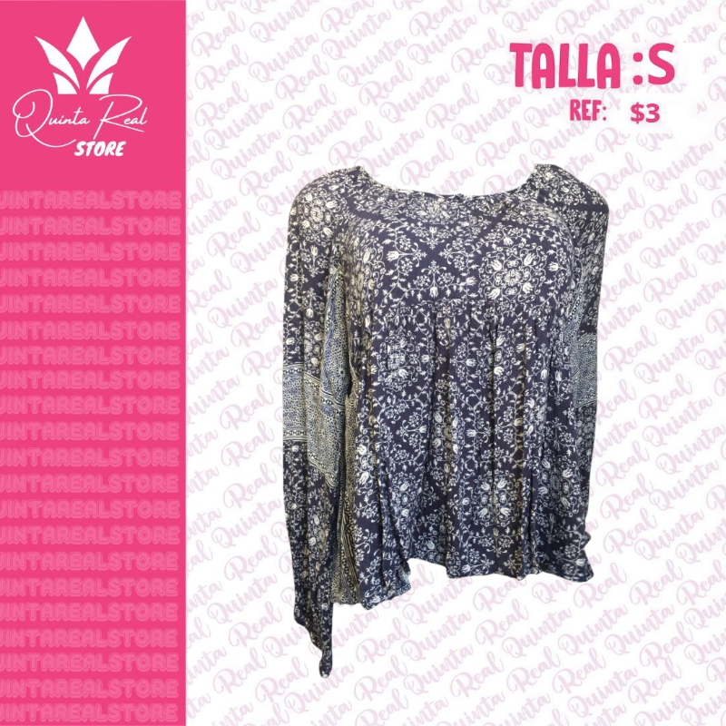 Blusa para Dama con detalle de flores