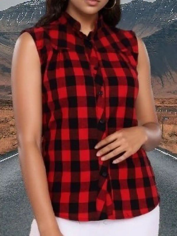 Camisa sin mangas para Dama