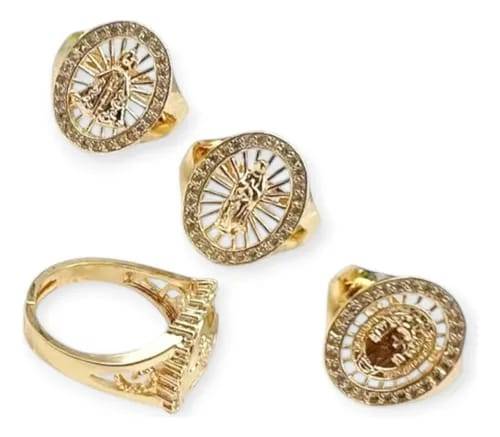 Anillo religioso ajustables
