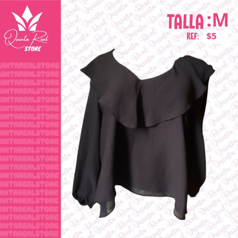 Blusa holgada con capas para Dama