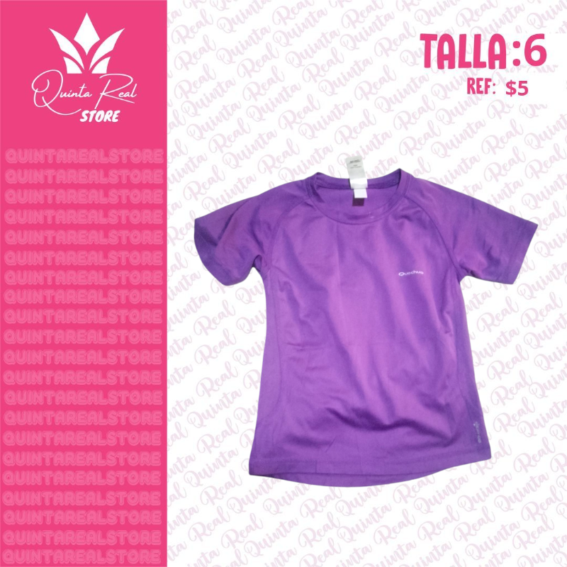 Franela Deportiva para niña