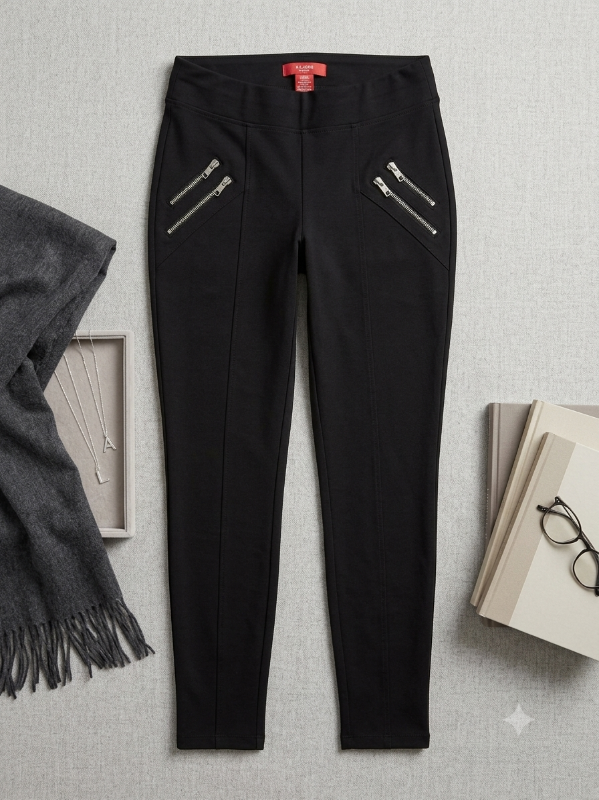 Leggins con cierres laterales