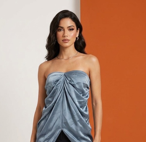 TOp de seda para dama