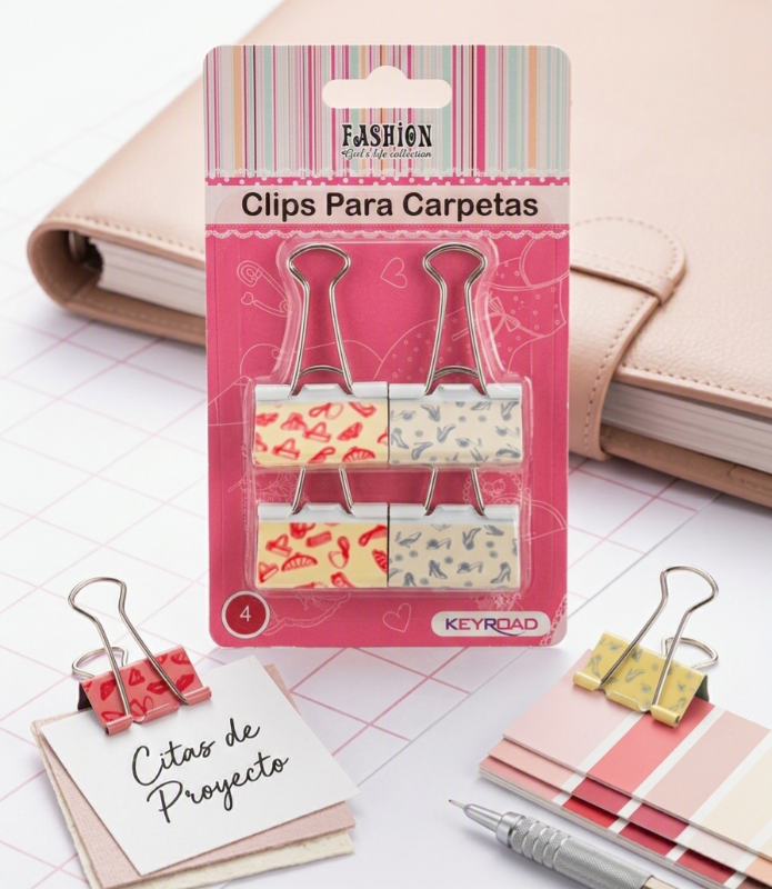 Ganchos metalicos para carpetas