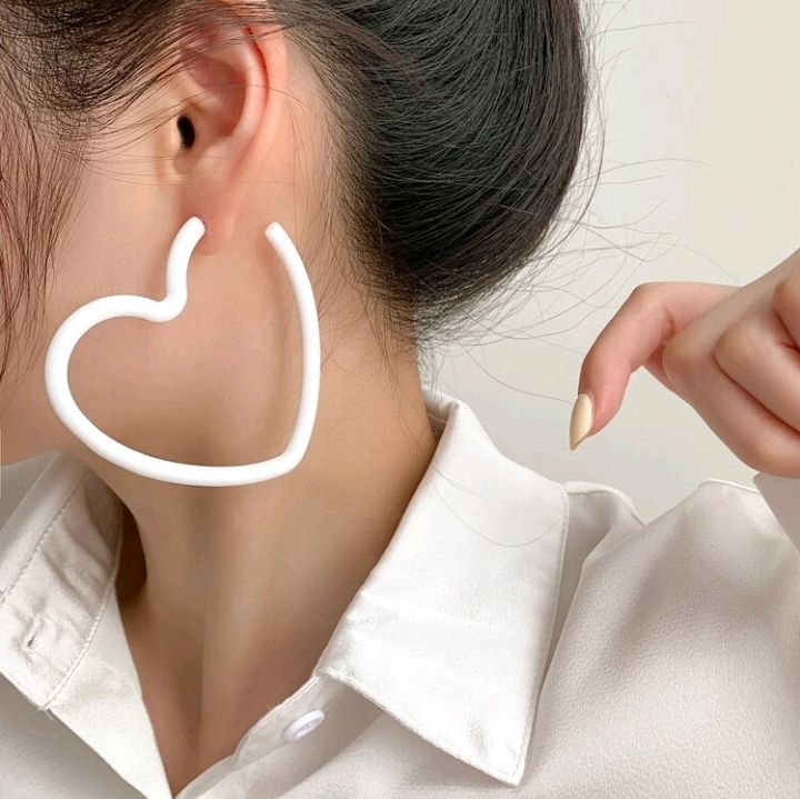 Zarcillos en forma de corazón