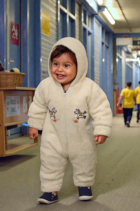Mono de Invierno para niño Lana