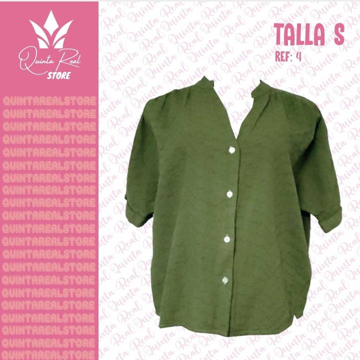 Camisa manga corta para Dama