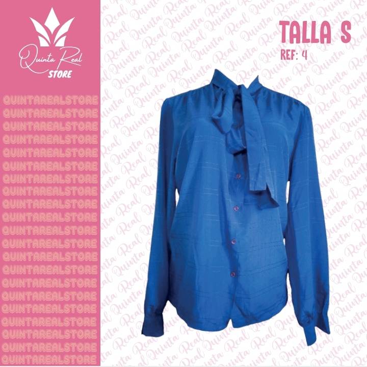 Camisa manga larga para Dama con pañoleta