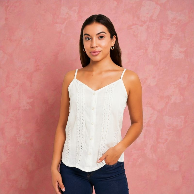Blusa de tirantes para Dama