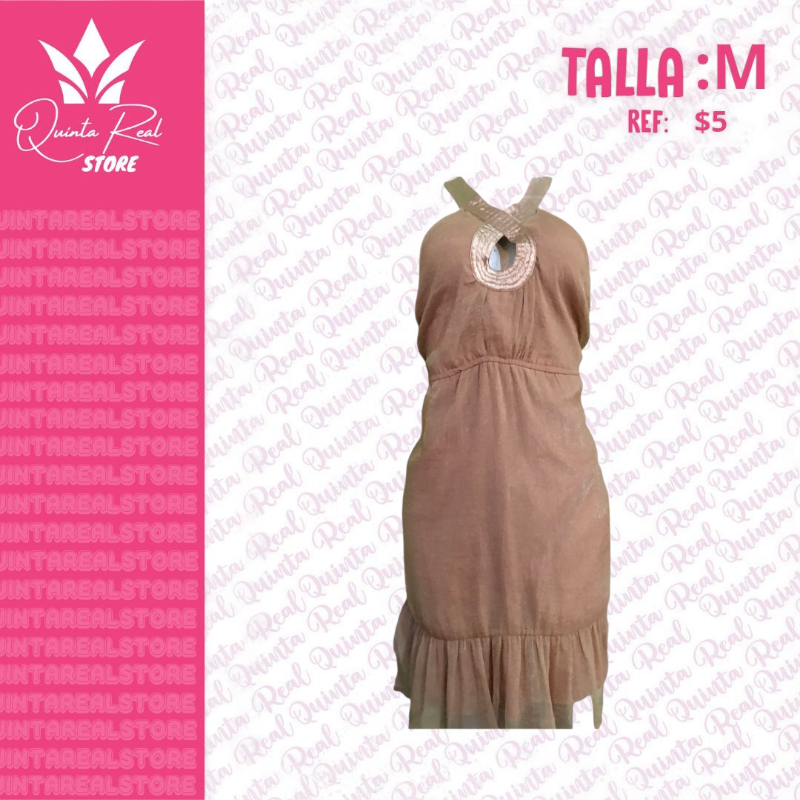 Vestido para Dama con detalles de seda