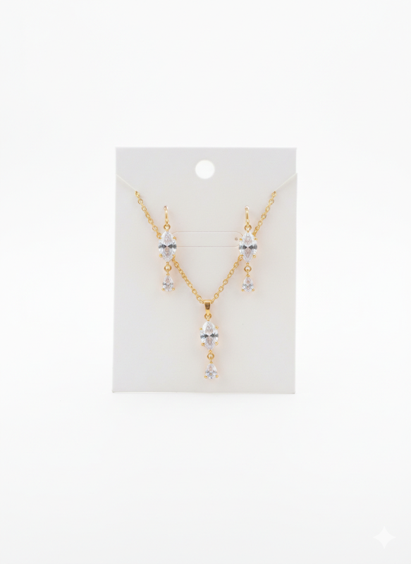 Juego de Cadena y topitos elegante