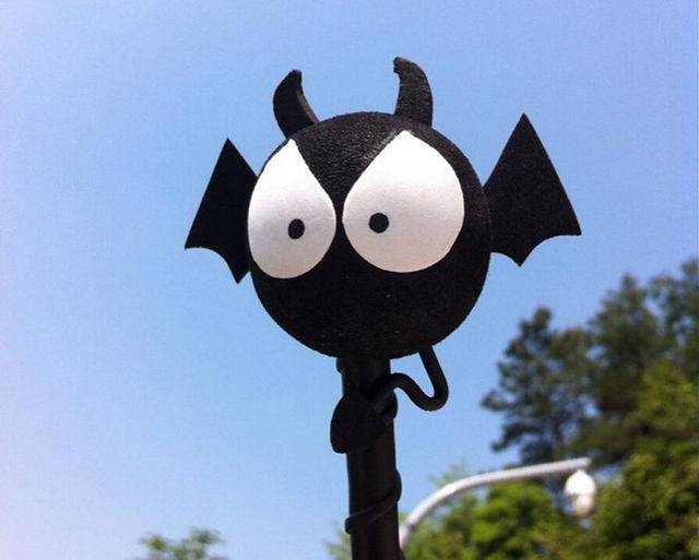 Topper para antena de carro Dark