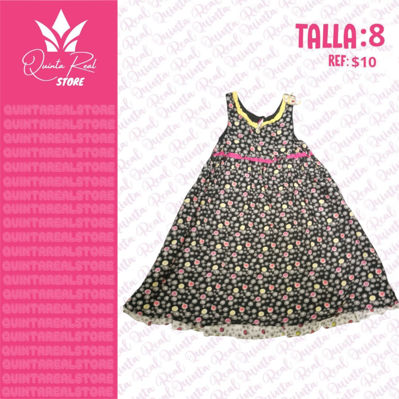 Vestido de Flores para niña