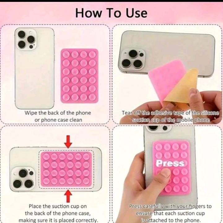 Soporte para celular adhesivo
