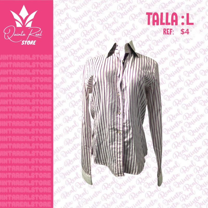 Camisa manga larga formal para Dama