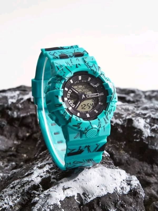 Reloj digital con diseño de Anime